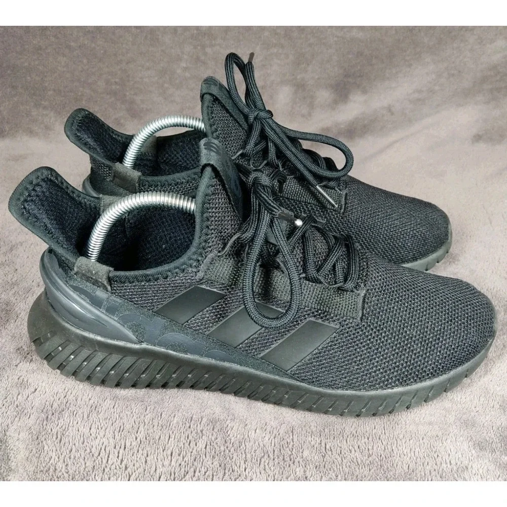 Adidas Mens Cloudfoam Running Shoes Size 9 Black Breathable HWI 28Y001